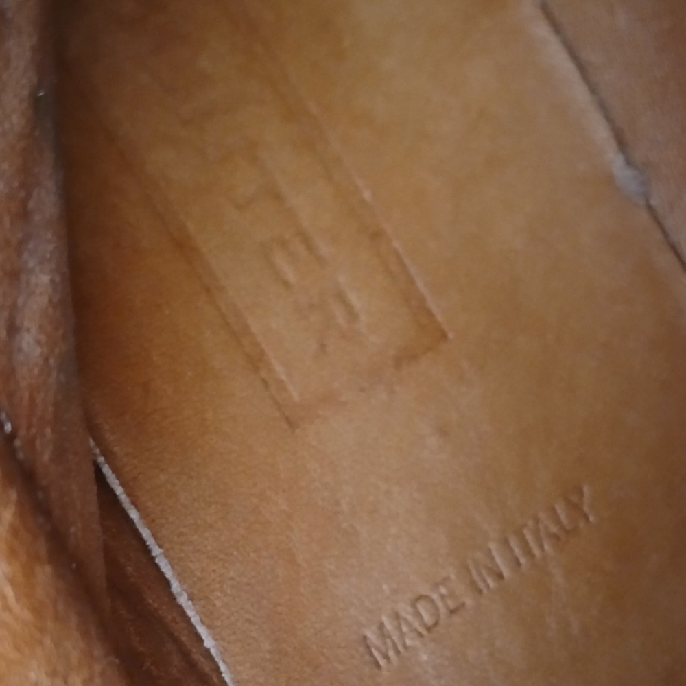 Hunter Leather Crest Riding Boots. Made in Itay - Picture 8 of 16